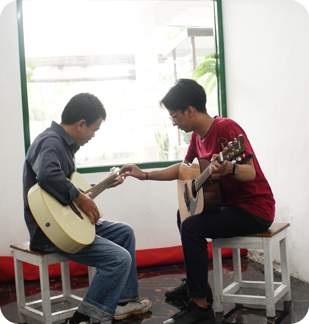 Music learning session